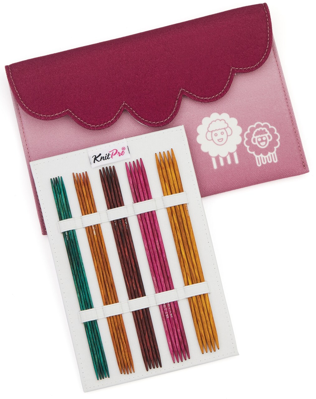 KnitPro-Dreamz Deluxe Double Point Needle Set 6"-9 Pair - Assorted Sizes